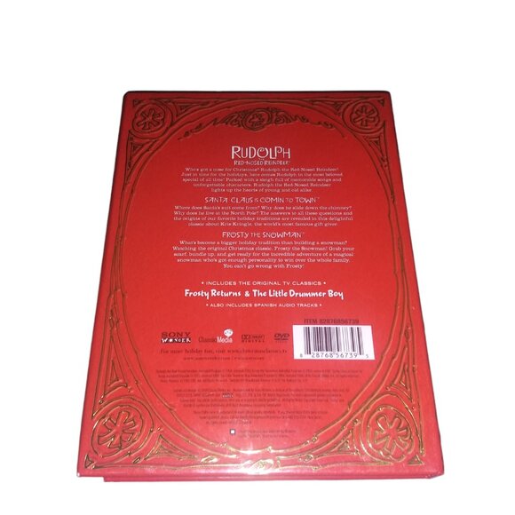 The Original Christmas Classics DVD Set Rudolph Frosty the Snowman Santa Claus - Picture 2 of 8